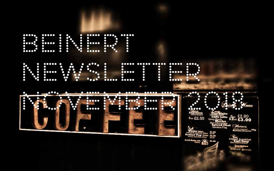 Wolfgang Beinert | Newsletter : November 2018