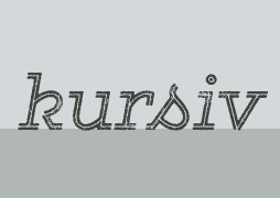 Kursiv