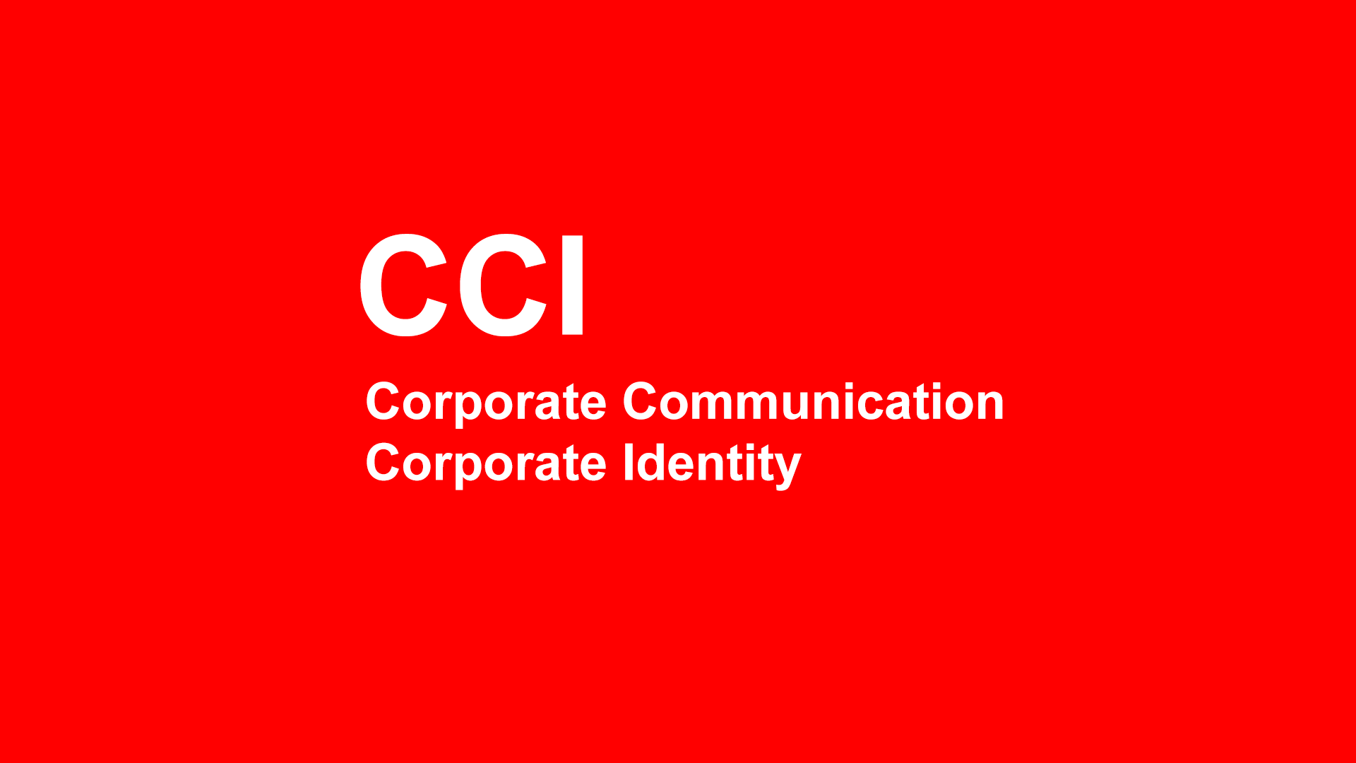 CCI ist ein Forschungslabor am Fachbereich Design der Münster University of Applied Sciences. Seine Aufgabe: die visuelle Vermittlung von Informationen. Sein Ziel: Durch einen bewussten Umgang mit Gestaltung eine identitätsstiftende Kommunikation zu ermöglichen. Warum ist dies so wichtig? Weil wir rational argumentieren, aber emotional entscheiden – und Gestaltung unsere Emotionen anspricht. Infos unter www.cci-muenster.de
