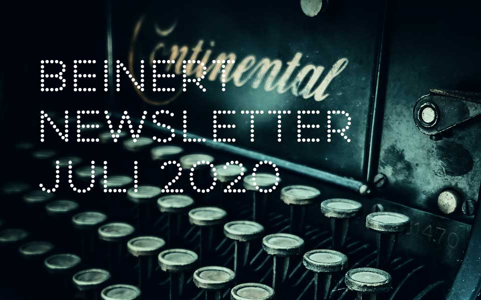 Wolfgang Beinert | Newsletter : Mai 2020