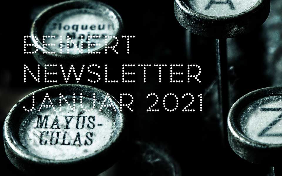 Wolfgang Beinert | Newsletter Januar 2021