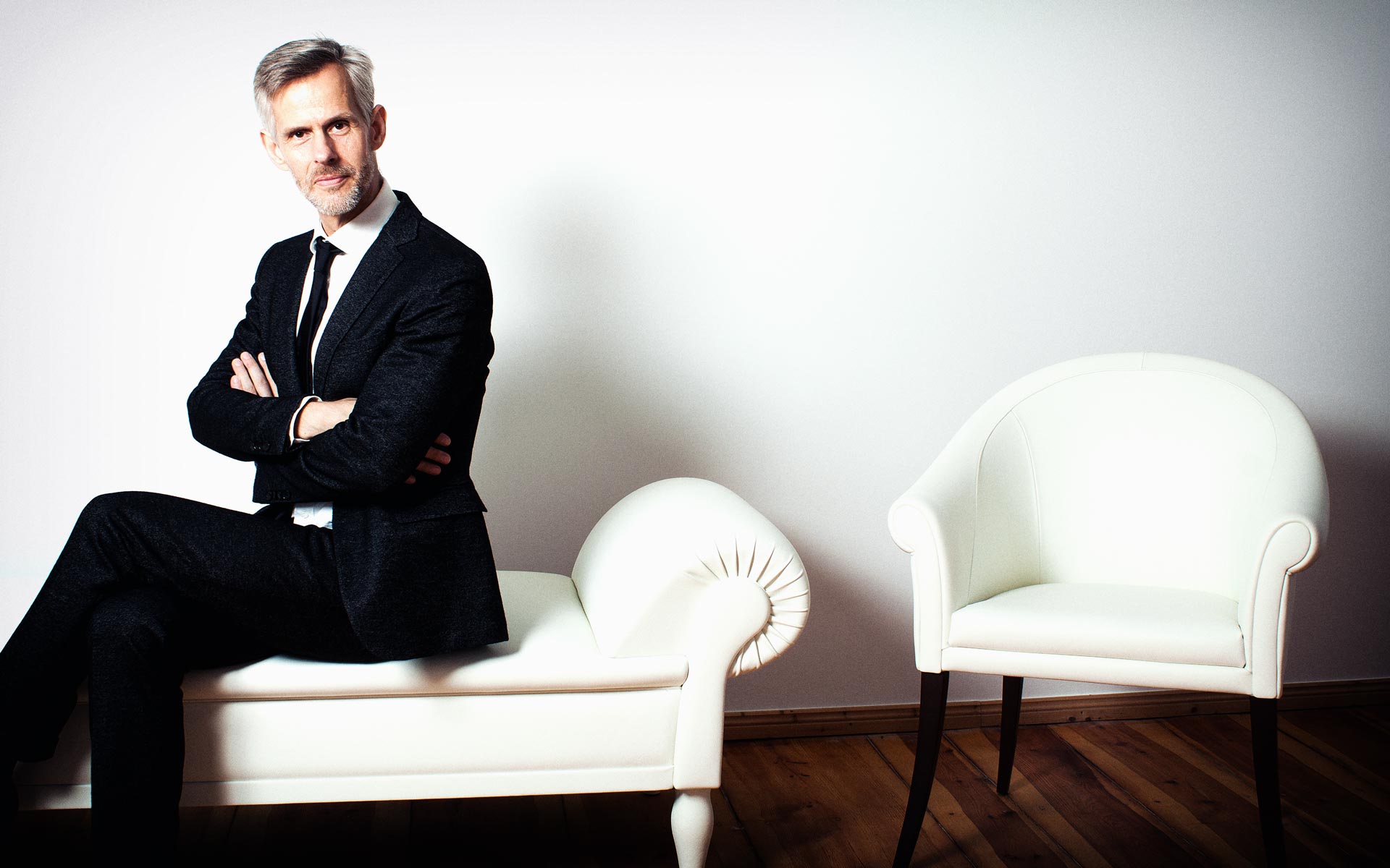Portraitfotografie für Prof. Dr. Kai Hammermeister. Fotograf: Wolfgang Beinert, Berlin.