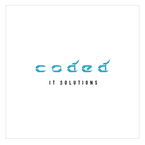 Coded IT Solutions, Wortbildmarke.
