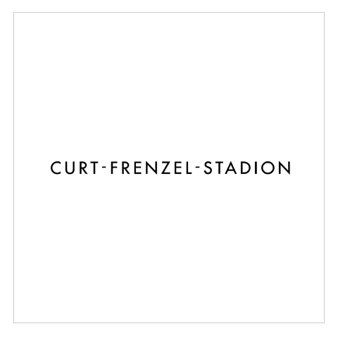 Stadt Augsburg, Wortbildmarke Curt-Frenzel-Stadion.