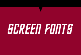 Screen Fonts