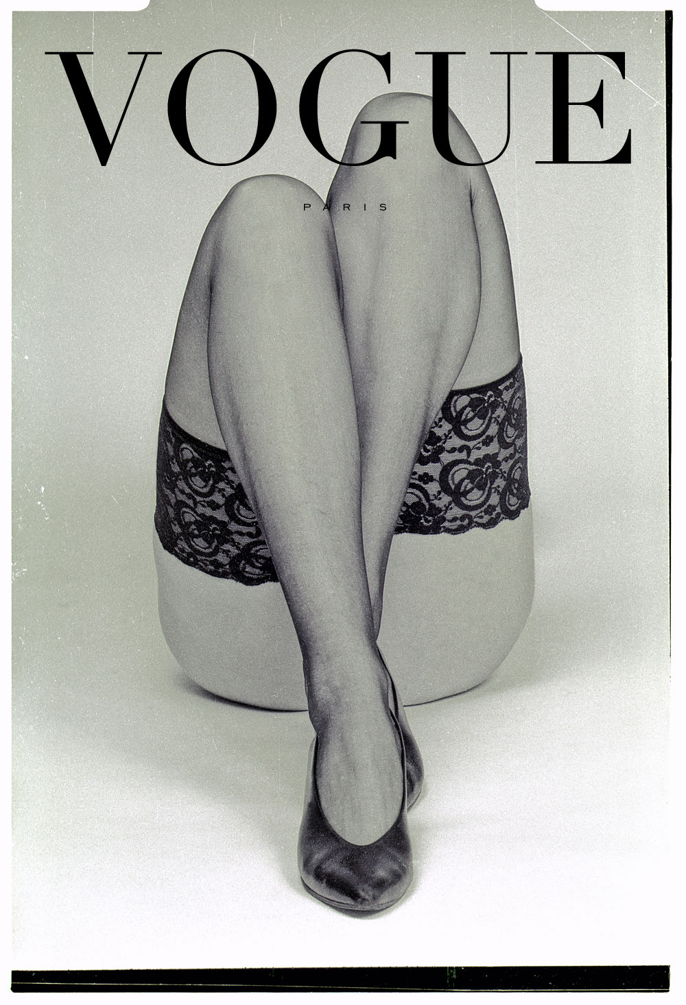 Condé Nast, Fotografie für die Vogue, Paris. Poster im Vintage Stil.