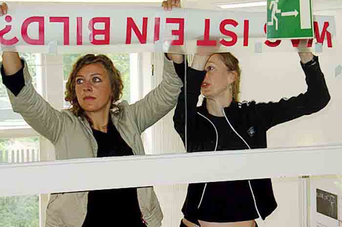 Hochschule München, Designcenter München, Projektzentrum für Design und Fotografie, Installation »Was ist ein Bild?«, 2005–2006.