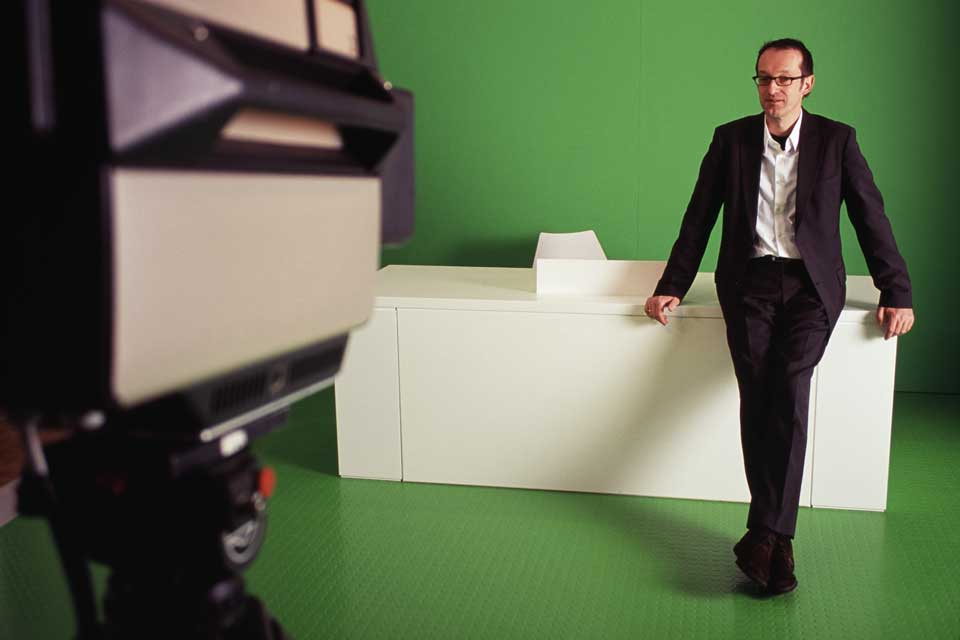Museumsstiftung Post und Telekommunikation, Fotoportraits von Mitarbeitern der Museen für Kommunikation in Berlin, Frankfurt und Nürnberg sowie der Museumsdepots in Berlin und Heusenstamm. Bild 01.