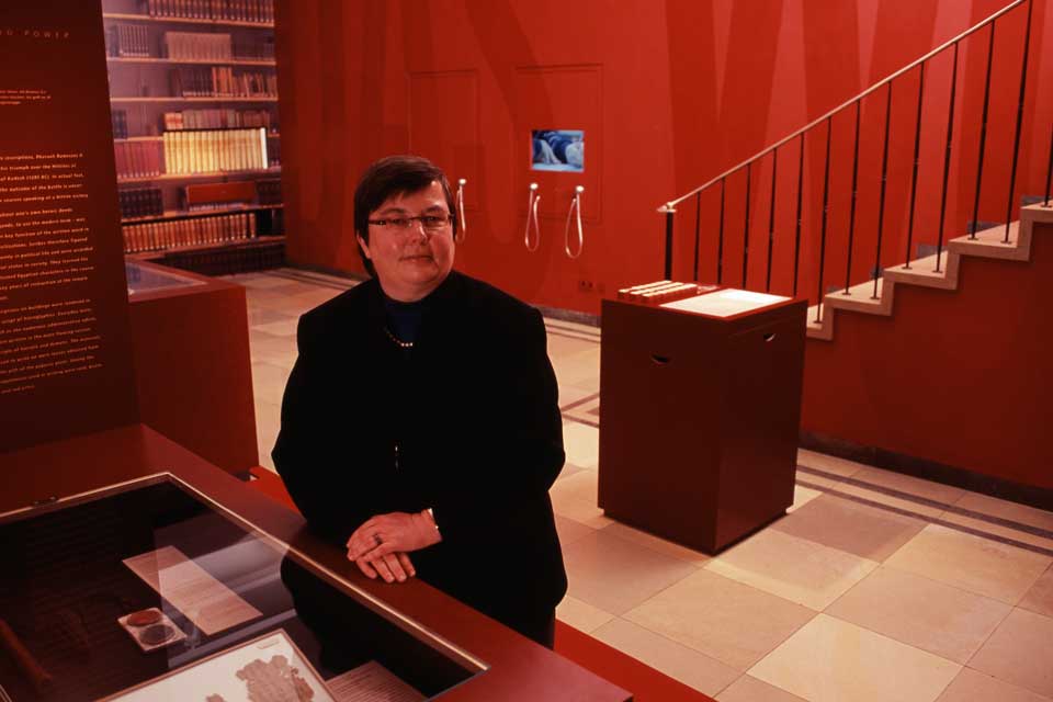 Museumsstiftung Post und Telekommunikation, Fotoportraits von Mitarbeitern der Museen für Kommunikation in Berlin, Frankfurt und Nürnberg sowie der Museumsdepots in Berlin und Heusenstamm. Bild 05.