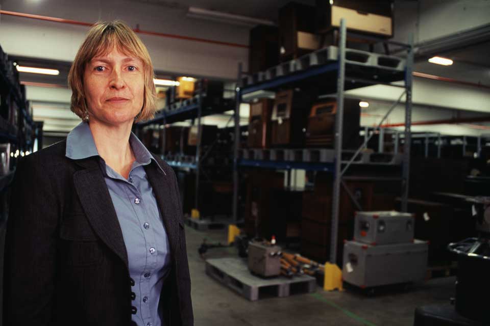 Museumsstiftung Post und Telekommunikation, Fotoportraits von Mitarbeitern der Museen für Kommunikation in Berlin, Frankfurt und Nürnberg sowie der Museumsdepots in Berlin und Heusenstamm. Bild 06.