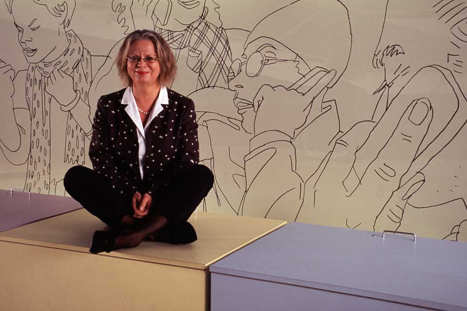 Museumsstiftung Post und Telekommunikation, Fotoportraits von Mitarbeitern der Museen für Kommunikation in Berlin, Frankfurt und Nürnberg sowie der Museumsdepots in Berlin und Heusenstamm. Bild 12.