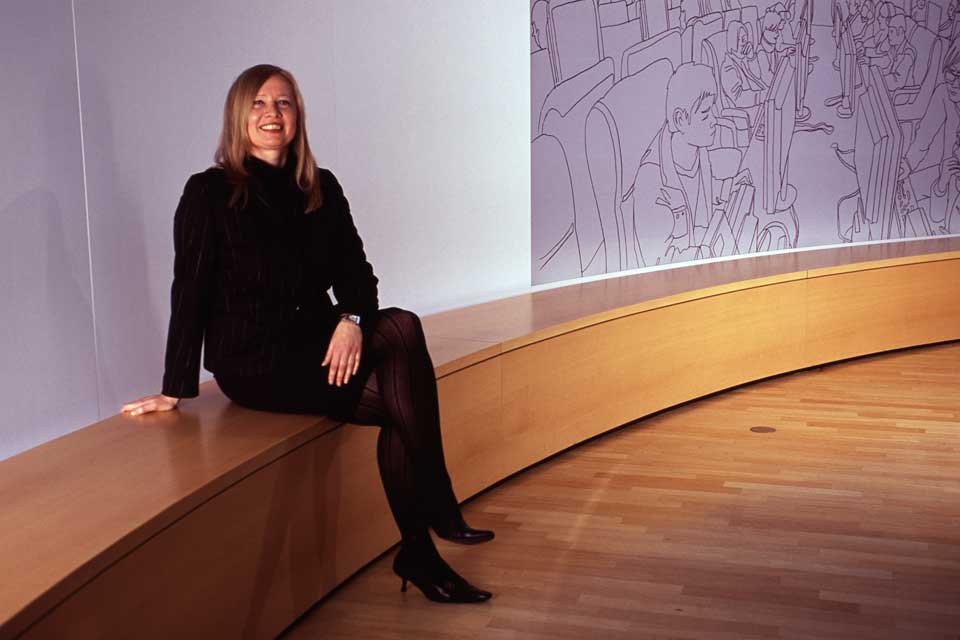 Museumsstiftung Post und Telekommunikation, Fotoportraits von Mitarbeitern der Museen für Kommunikation in Berlin, Frankfurt und Nürnberg sowie der Museumsdepots in Berlin und Heusenstamm. Bild 13.