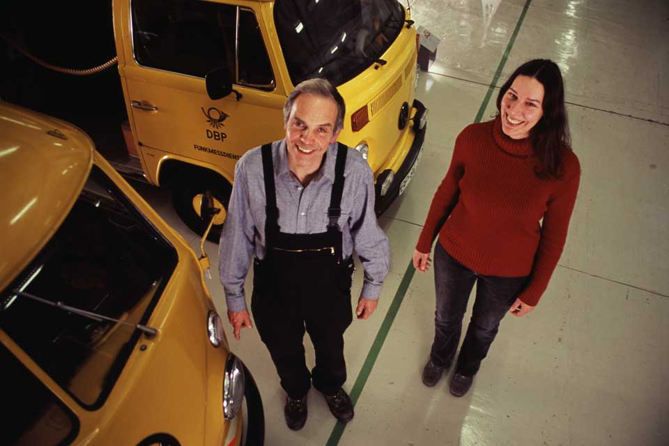 Museumsstiftung Post und Telekommunikation, Fotoportraits von Mitarbeitern der Museen für Kommunikation in Berlin, Frankfurt und Nürnberg sowie der Museumsdepots in Berlin und Heusenstamm. Bild 15.