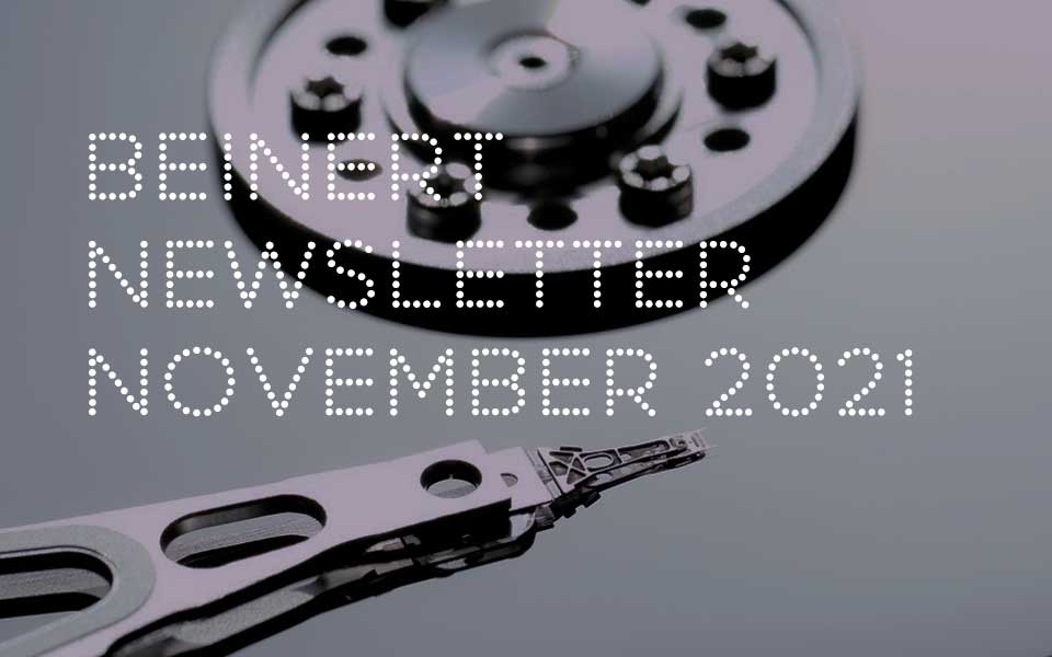 Wolfgang Beinert | Newsletter November 2021