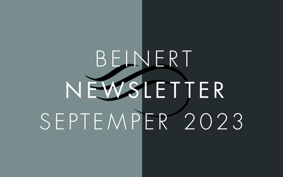 Wolfgang Beinert | Newsletter September 2023