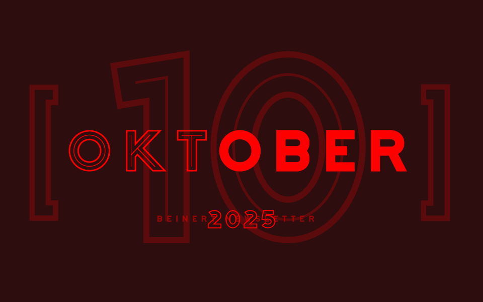 Wolfgang Beinert | Newsletter Oktober 2025
