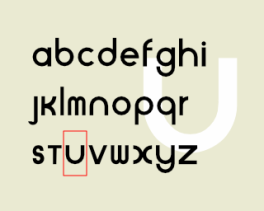 u