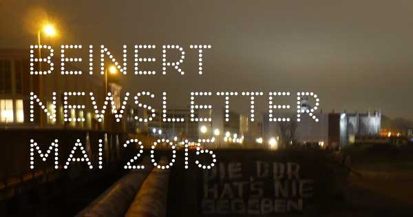Wolfgang Beinert | Newsletter : Mai 2015