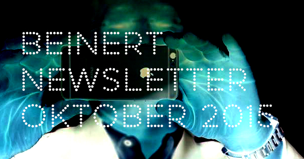 Wolfgang Beinert | Newsletter : Oktober 2015
